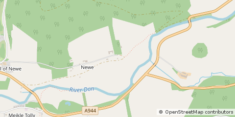 Map of Strathdon