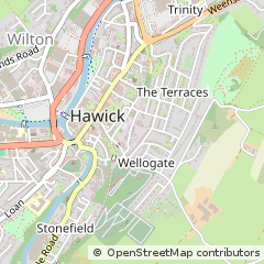 Map of Hawick