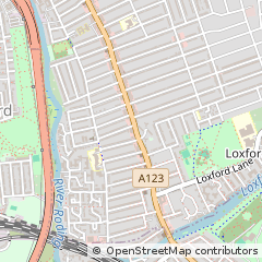Map of Ilford