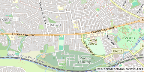 Map of Bolton
