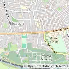 Map of Bolton