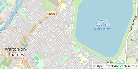 Map of Walton-on-Thames