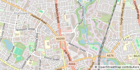 Map of Bolton