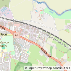 Map of Keynsham, Bristol