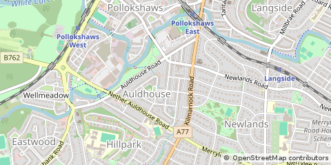 Map of Glasgow