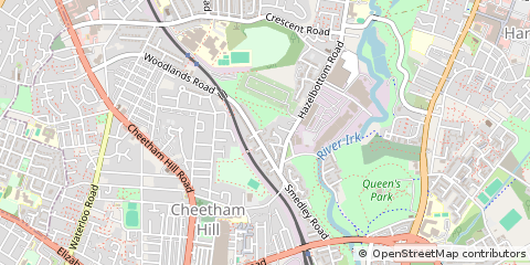 Map of Manchester
