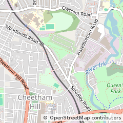 Map of Manchester