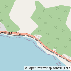 Map of Fort William, Inverness-Shire