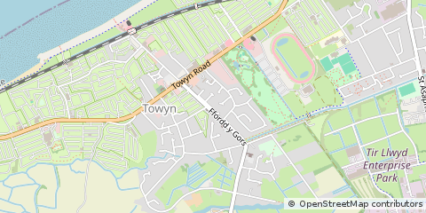Map of Abergele