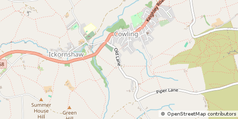 Map of VIA Keighley, North Yorkshire