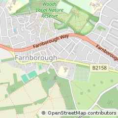 Map of Orpington, Kent