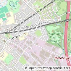 Map of Liverpool, Merseyside
