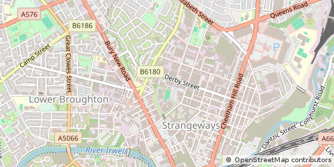 Map of Manchester