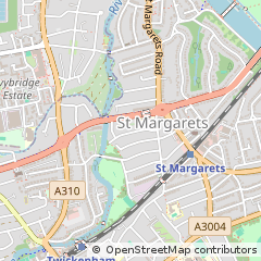 Map of Twickenham
