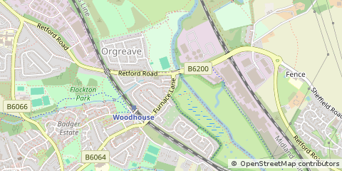 Map of Sheffield