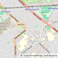 Map of Cardiff