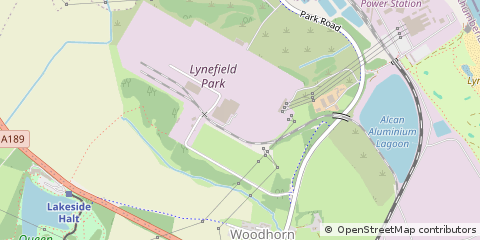 Map of Ashington, Northumberland