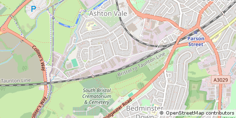 Map of Bristol