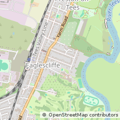 Map of Stockton on Tees, Cleveland