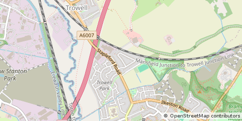 Map of Nottingham