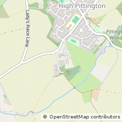 Map of High Pittington, Durham