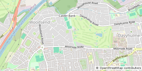 Map of Manchester