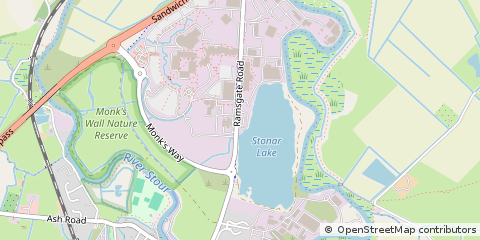 Map of Sandwich