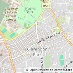 Map of Leicester, Essex