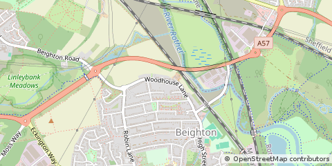 Map of Sheffield