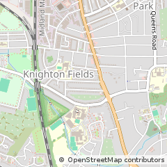 Map of Leicester