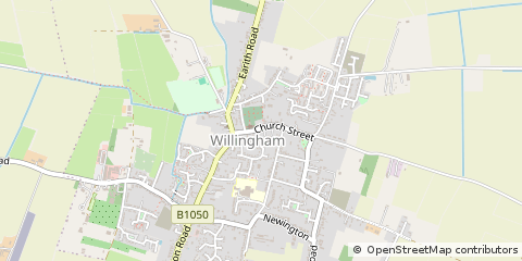 Map of Cambridge, Cambridgeshire