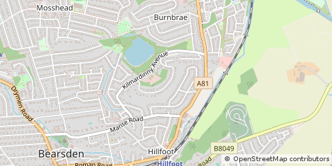 Map of Glasgow