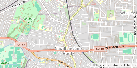 Map of Manchester