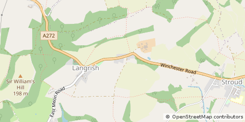 Map of Petersfield, Hampshire