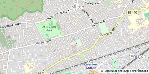 Map of Weston-Super-Mare