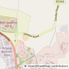 Map of Stafford