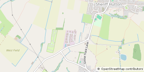 Map of York, North Yorkshire