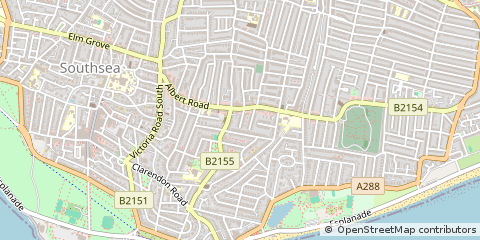 Map of Southsea