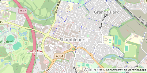 Map of Southampton