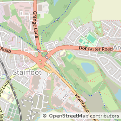 Map of Barnsley