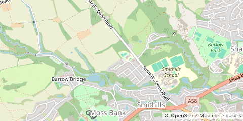 Map of Bolton