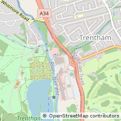 Map of Trentham, Stoke-on-Trent