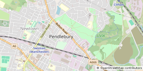 Map of Manchester