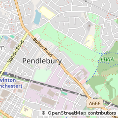 Map of Manchester