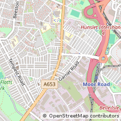 Map of Leeds