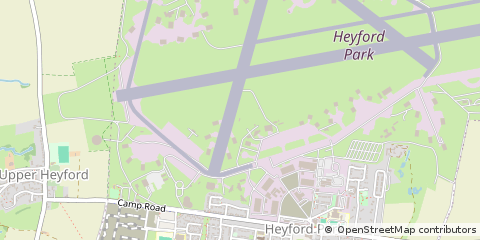 Map of Bicester, Oxfordshire