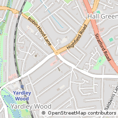 Map of Birmingham
