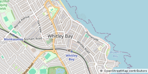 Map of Tyne & Wear