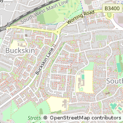 Map of Basingstoke