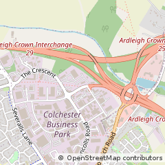 Map of Colchester, Essex